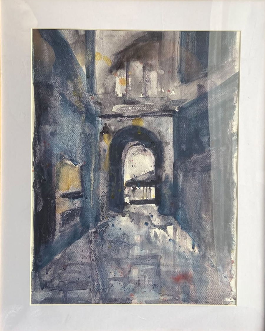 Old Work, a painting by John Pabrua