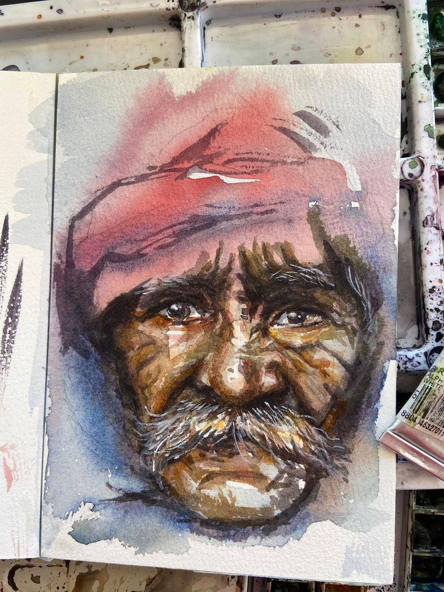 Sketch 4, a painting by John Pabrua