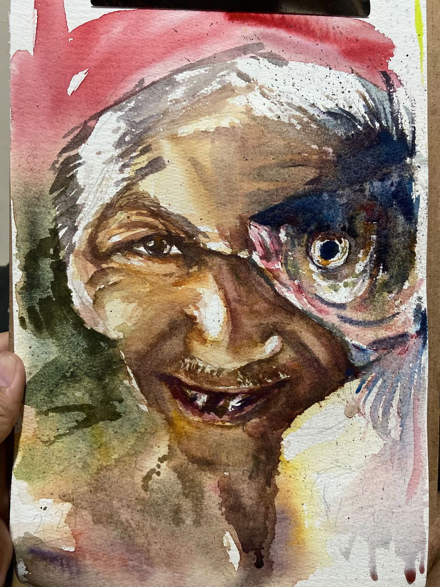 Study Sketch 6, a painting by John Pabrua