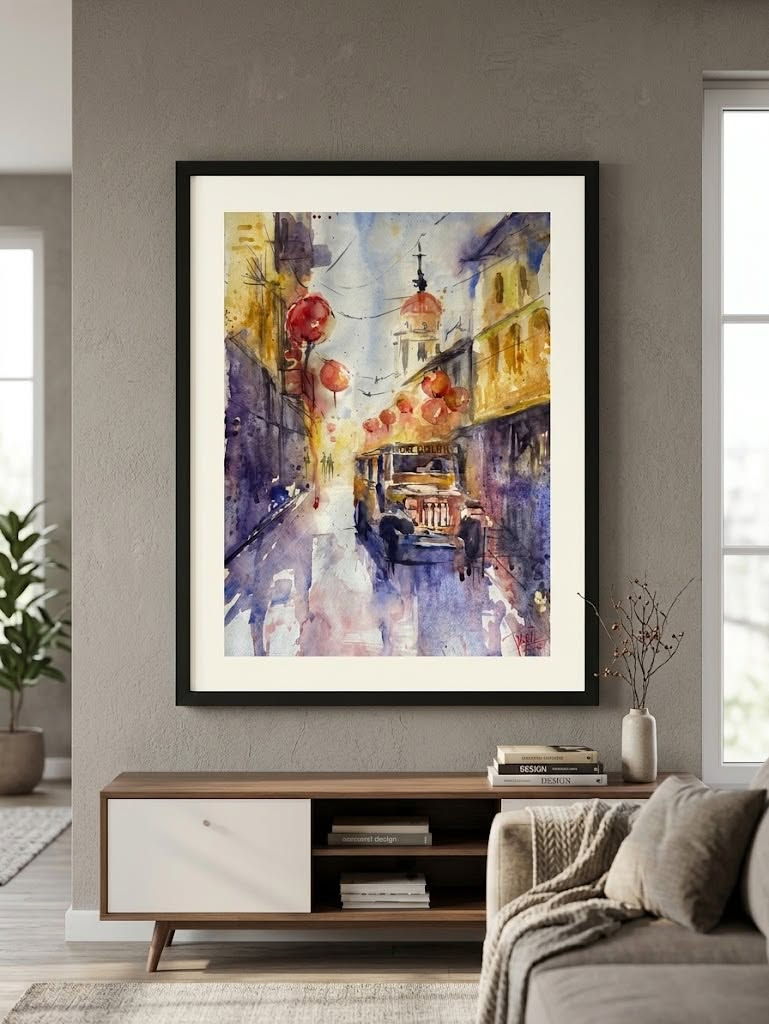 Colon, a painting by John Pabrua